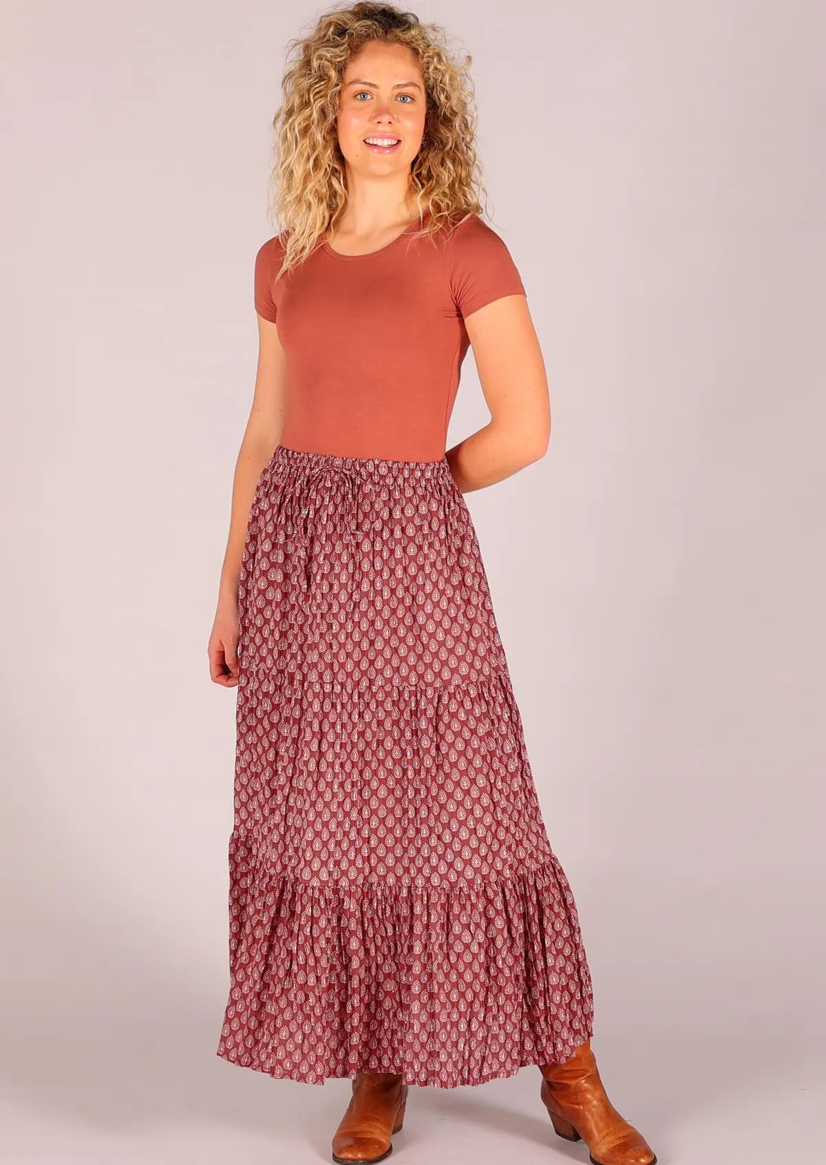 Maxi Skirt Henna