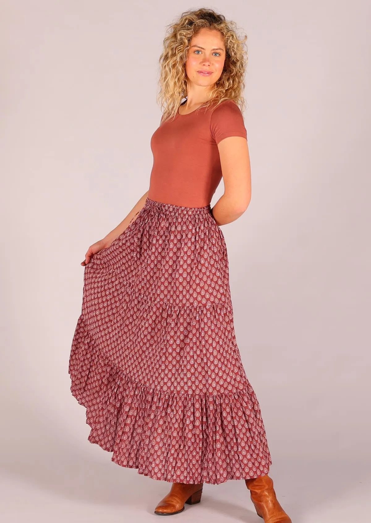 Maxi Skirt Henna