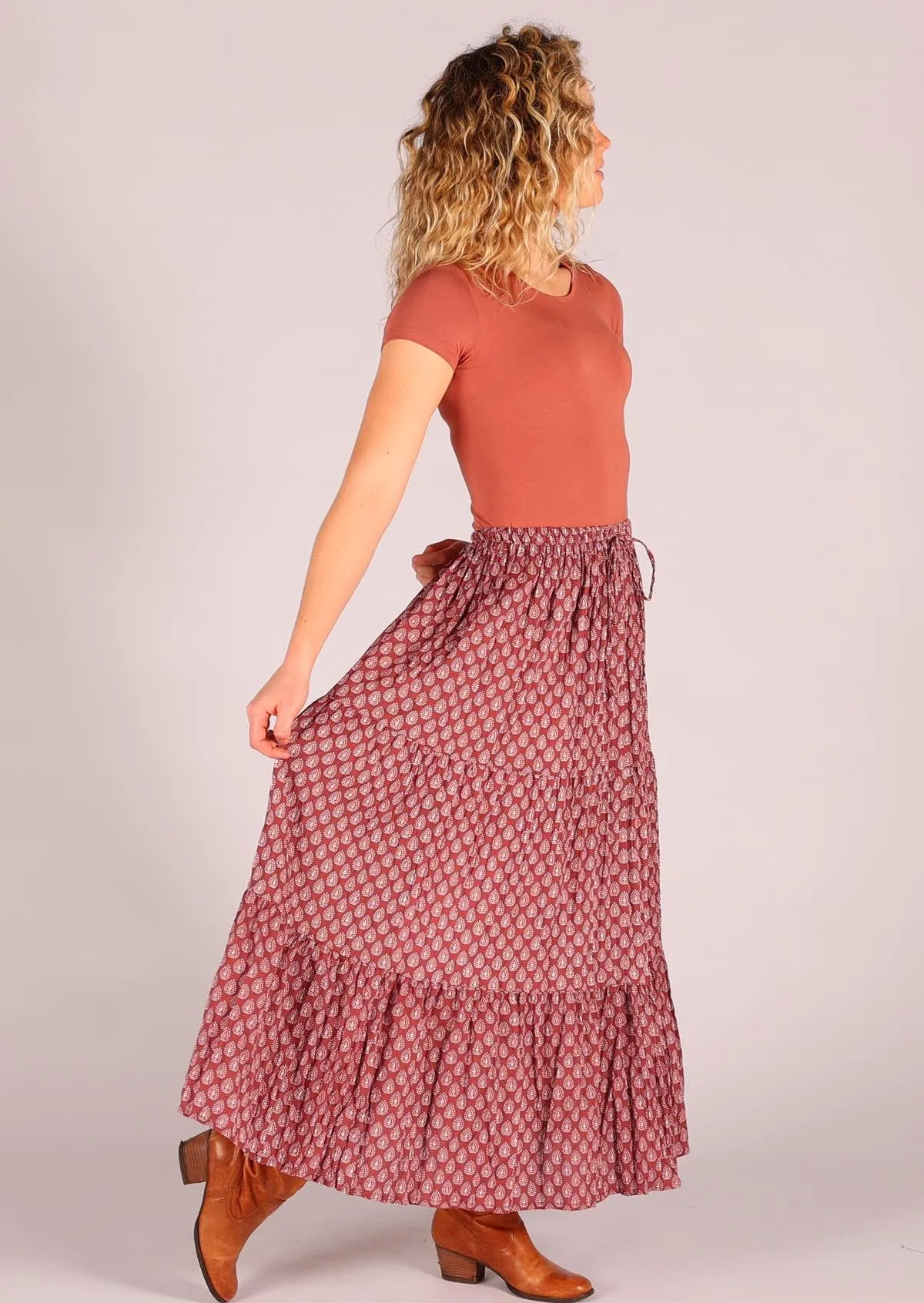 Maxi Skirt Henna