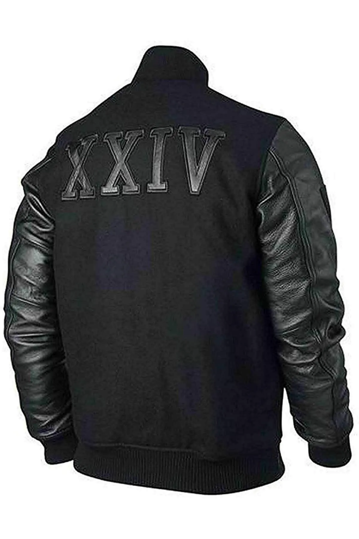 Michael B. Jordan Creed Bomber Jacket With Cowhide Leather Sleeves
