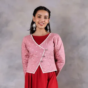 Mimosa Baby Pink Quilted Jacket