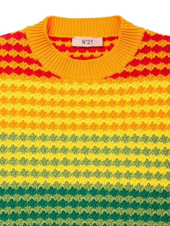 N°21   Sleeveless cotton tricot knit top 