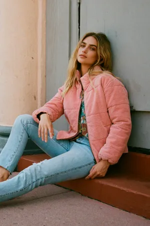 NOVAH CORDUROY QUILTED ZIP JACKET