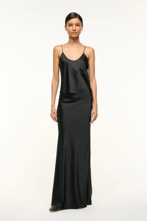 ODIN SILK SKIRT | BLACK