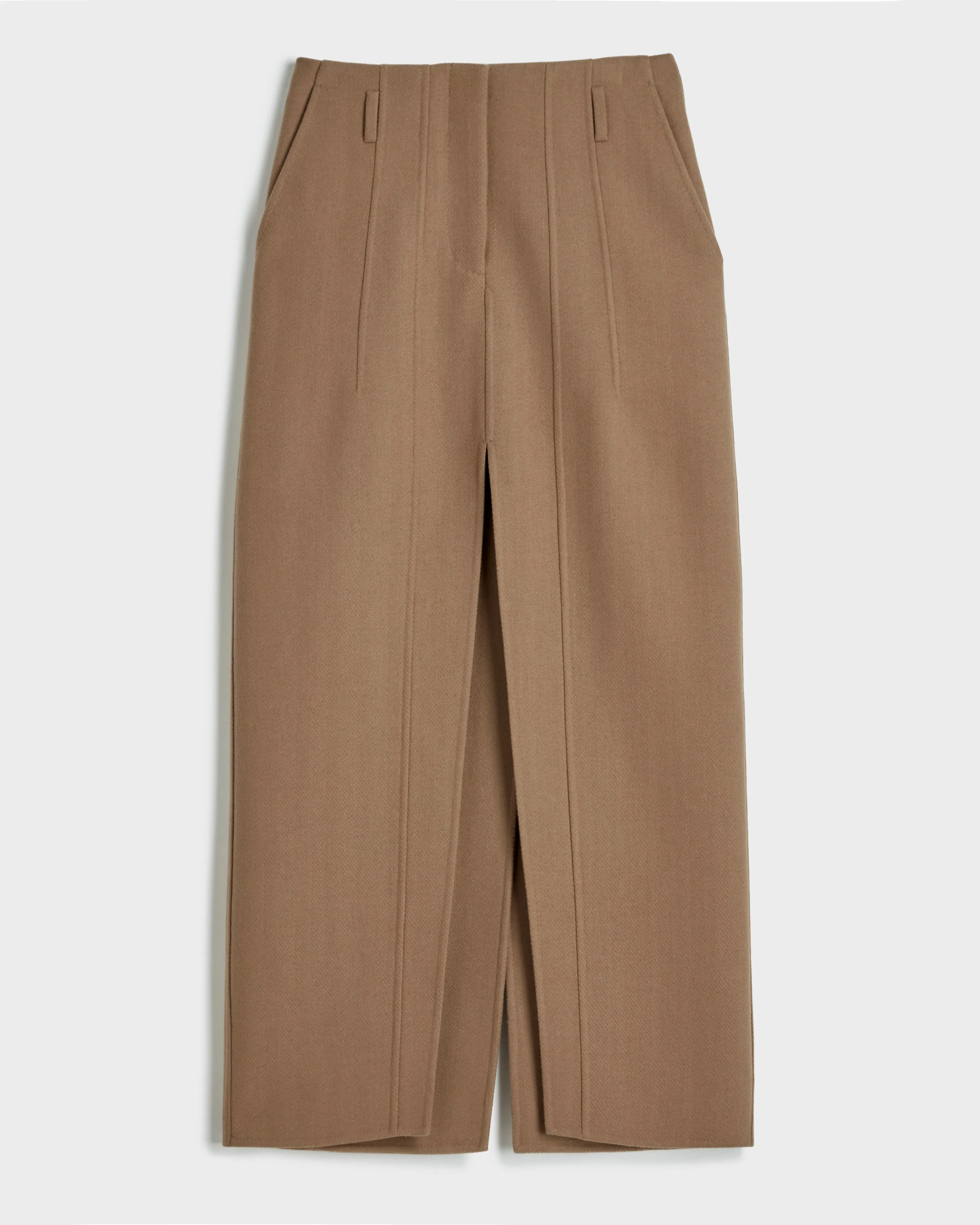 PD DOUBLE-FACE DARTED MAXI SKIRT