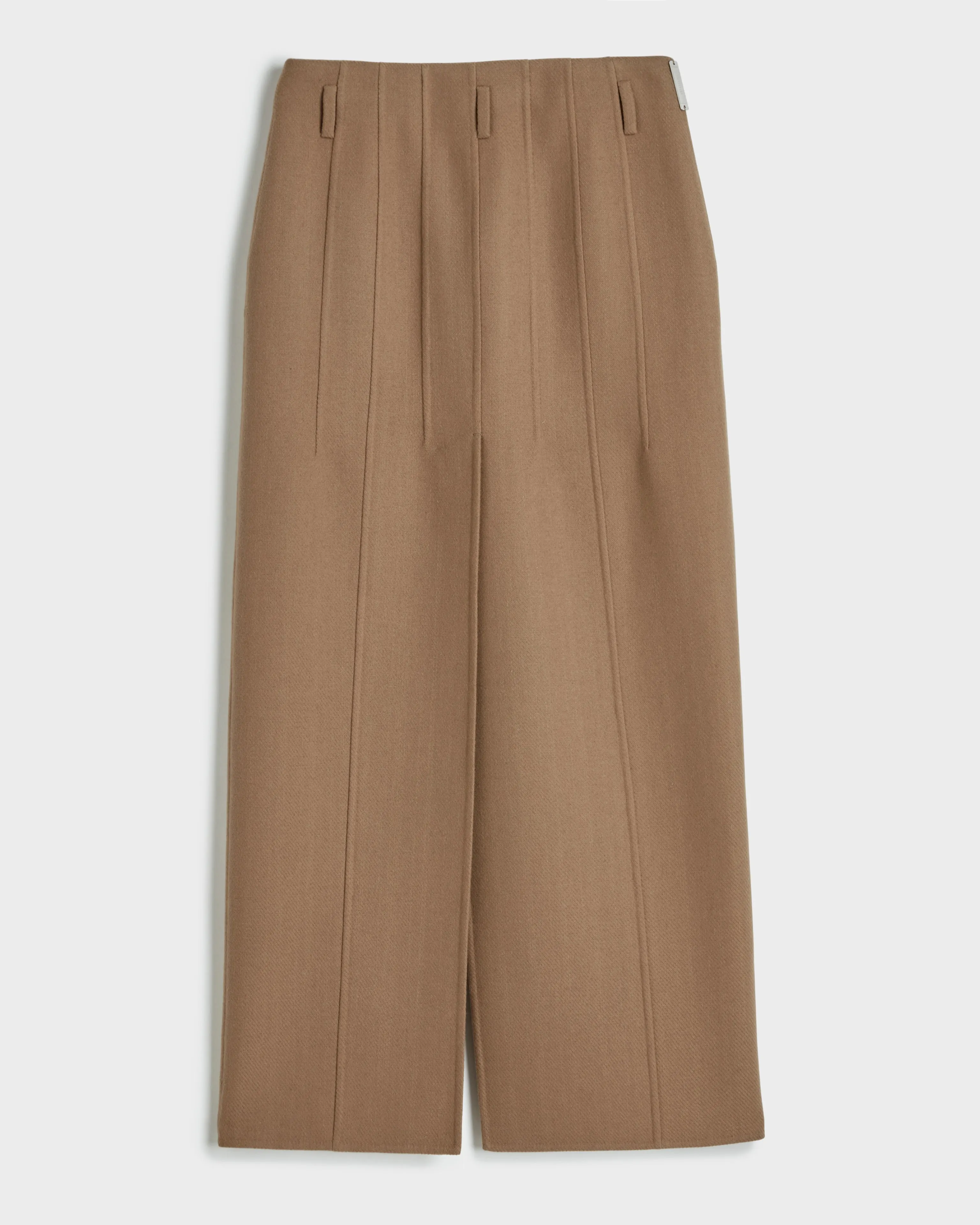 PD DOUBLE-FACE DARTED MAXI SKIRT