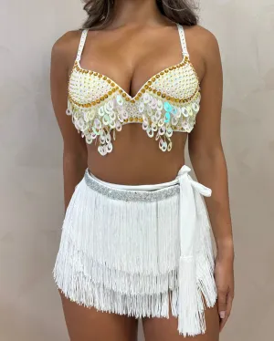 Pearl Bralette Two Piece