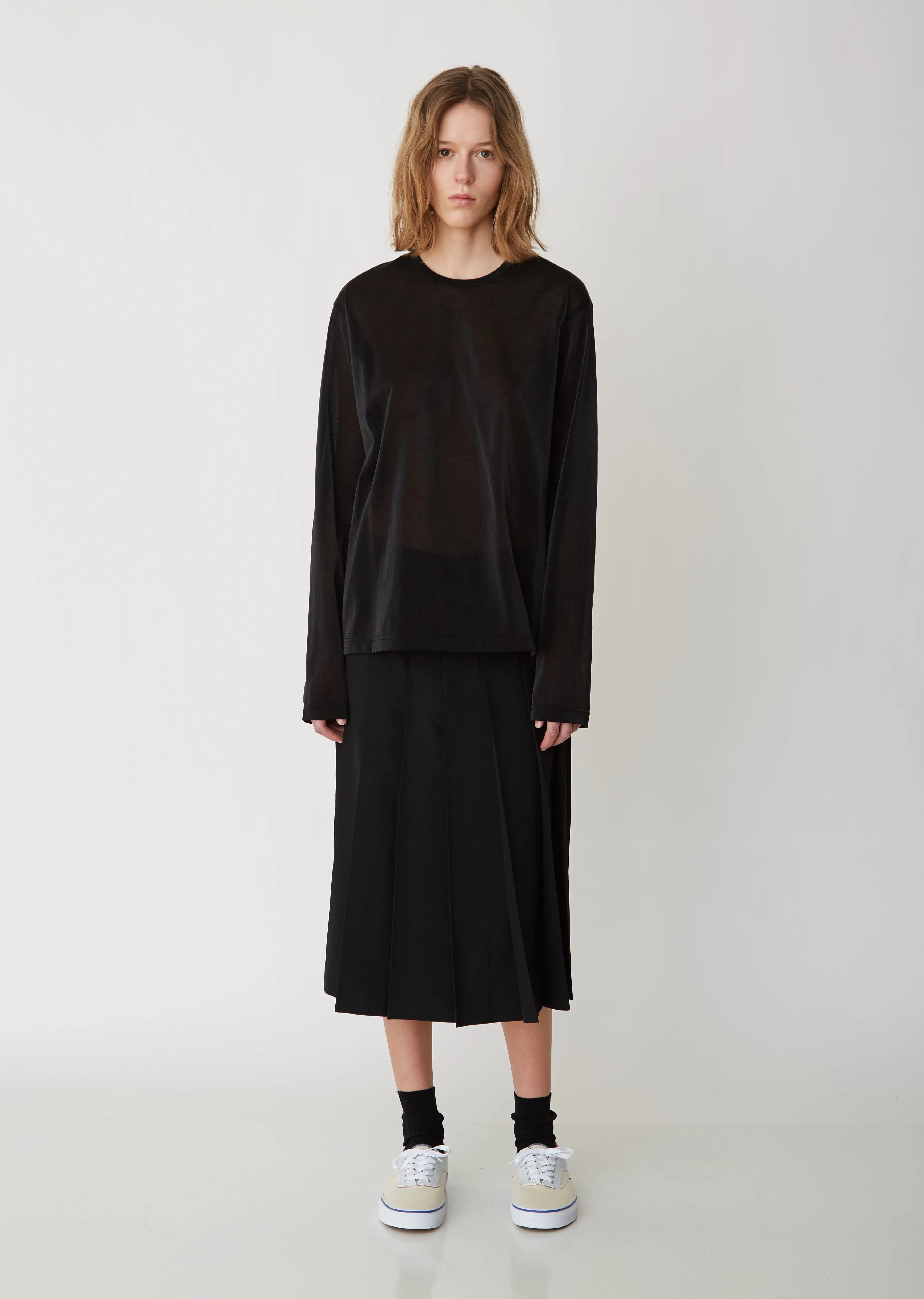 Plating Jersey Crewneck Top