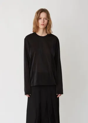 Plating Jersey Crewneck Top