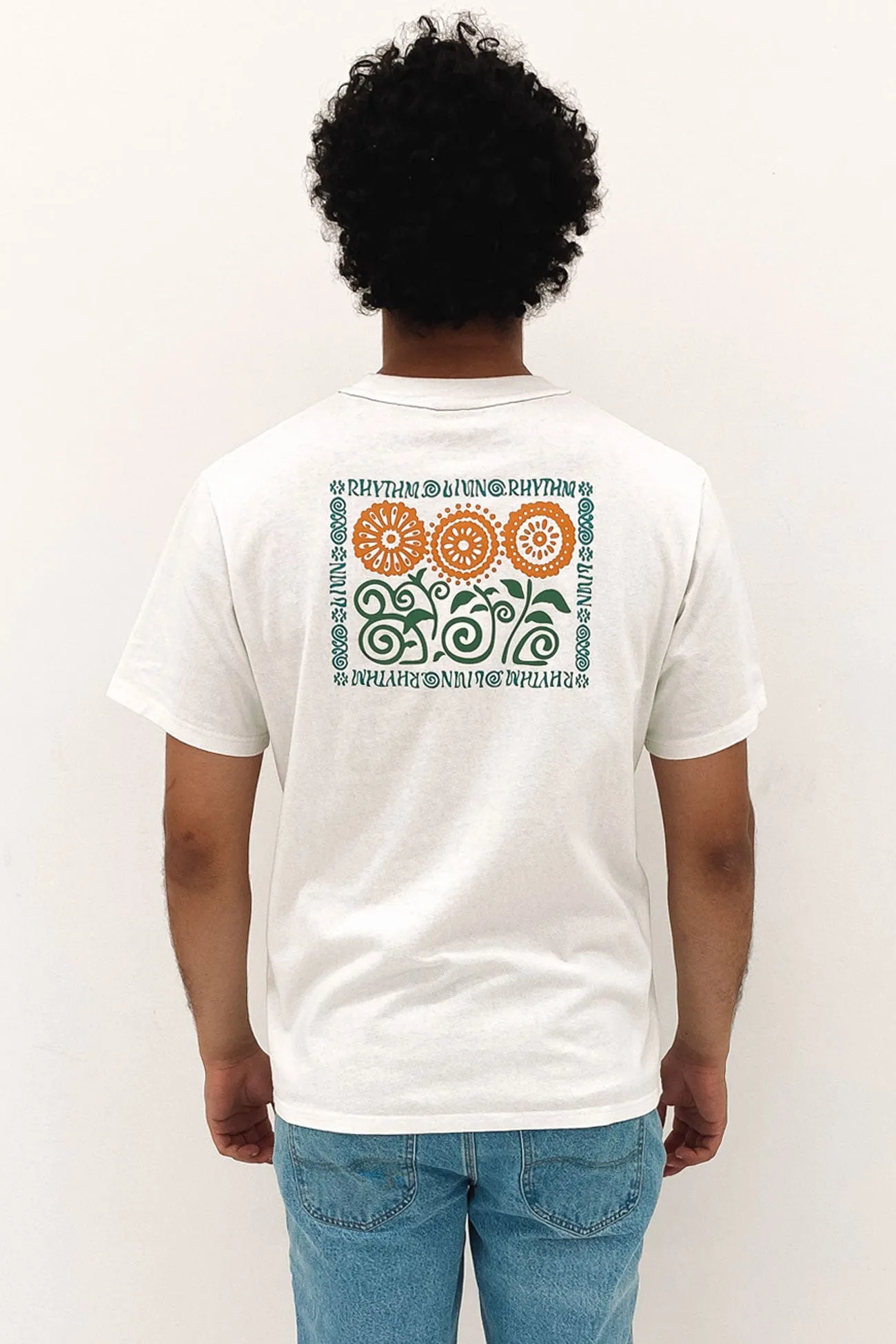 Protea Vintage Short Sleeve T-Shirt Vintage White