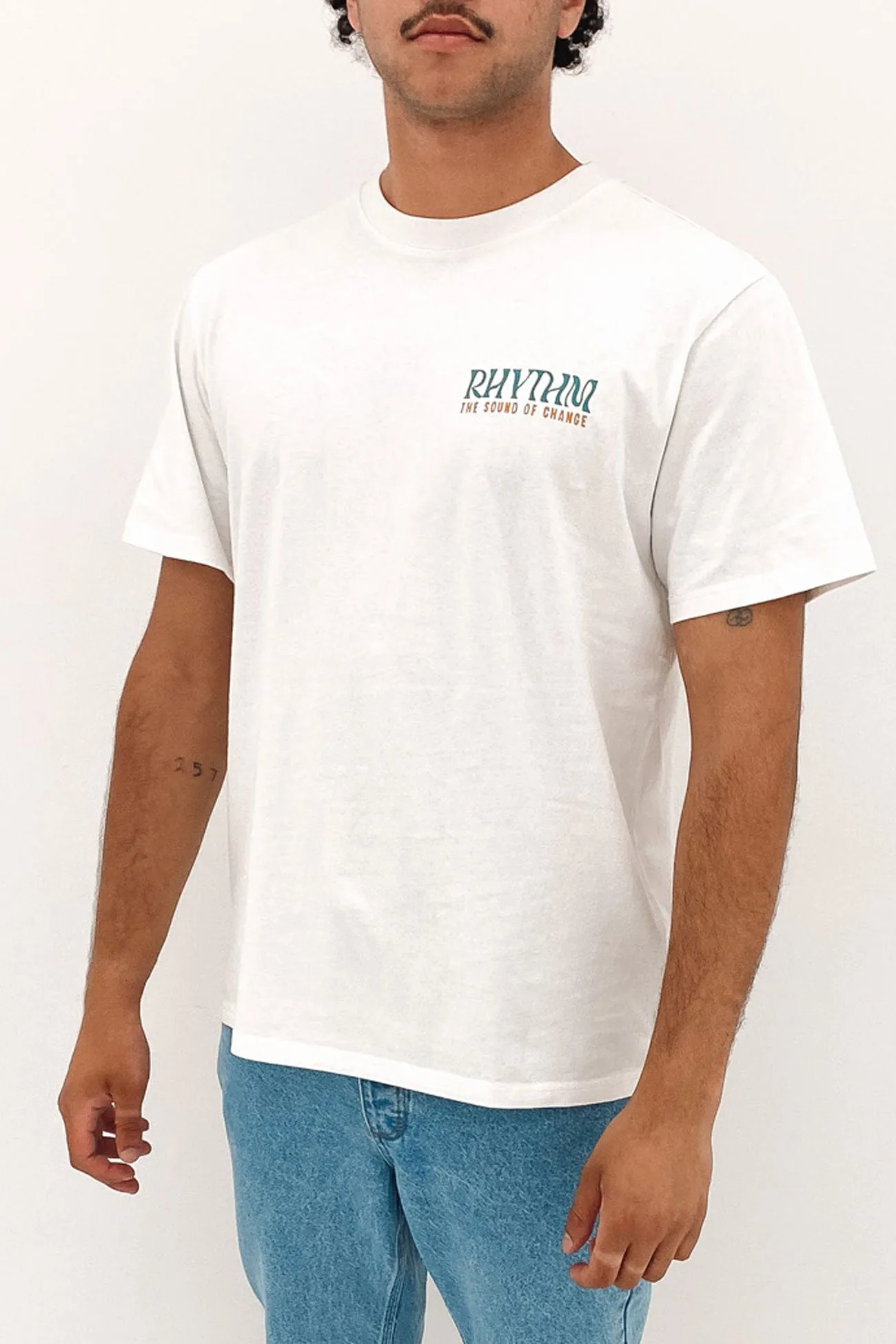 Protea Vintage Short Sleeve T-Shirt Vintage White