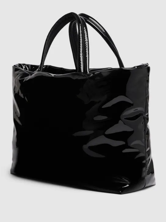 Saint Laurent   Maxi patent tote bag 