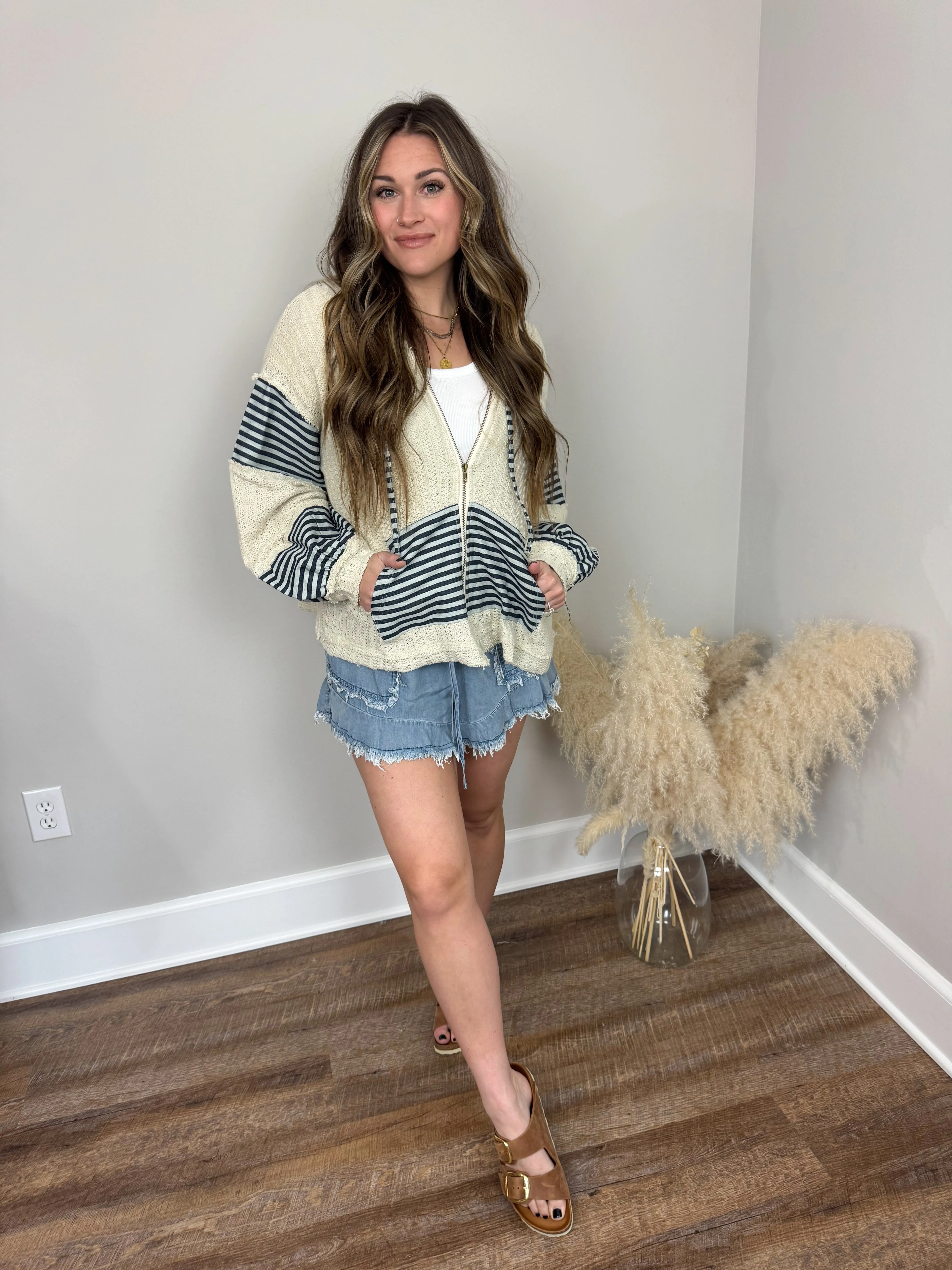 Sandalwood Knit Hoodie