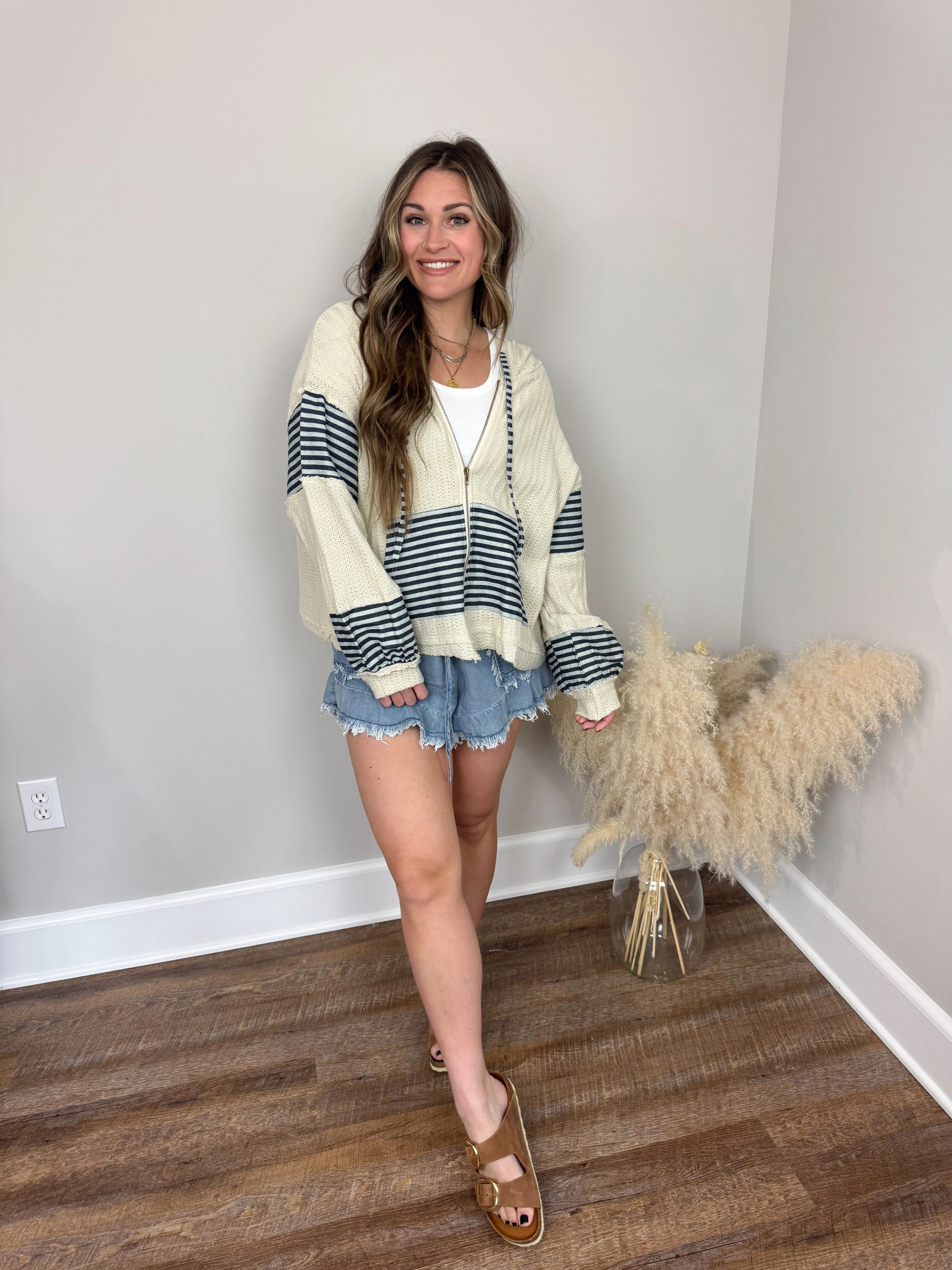 Sandalwood Knit Hoodie