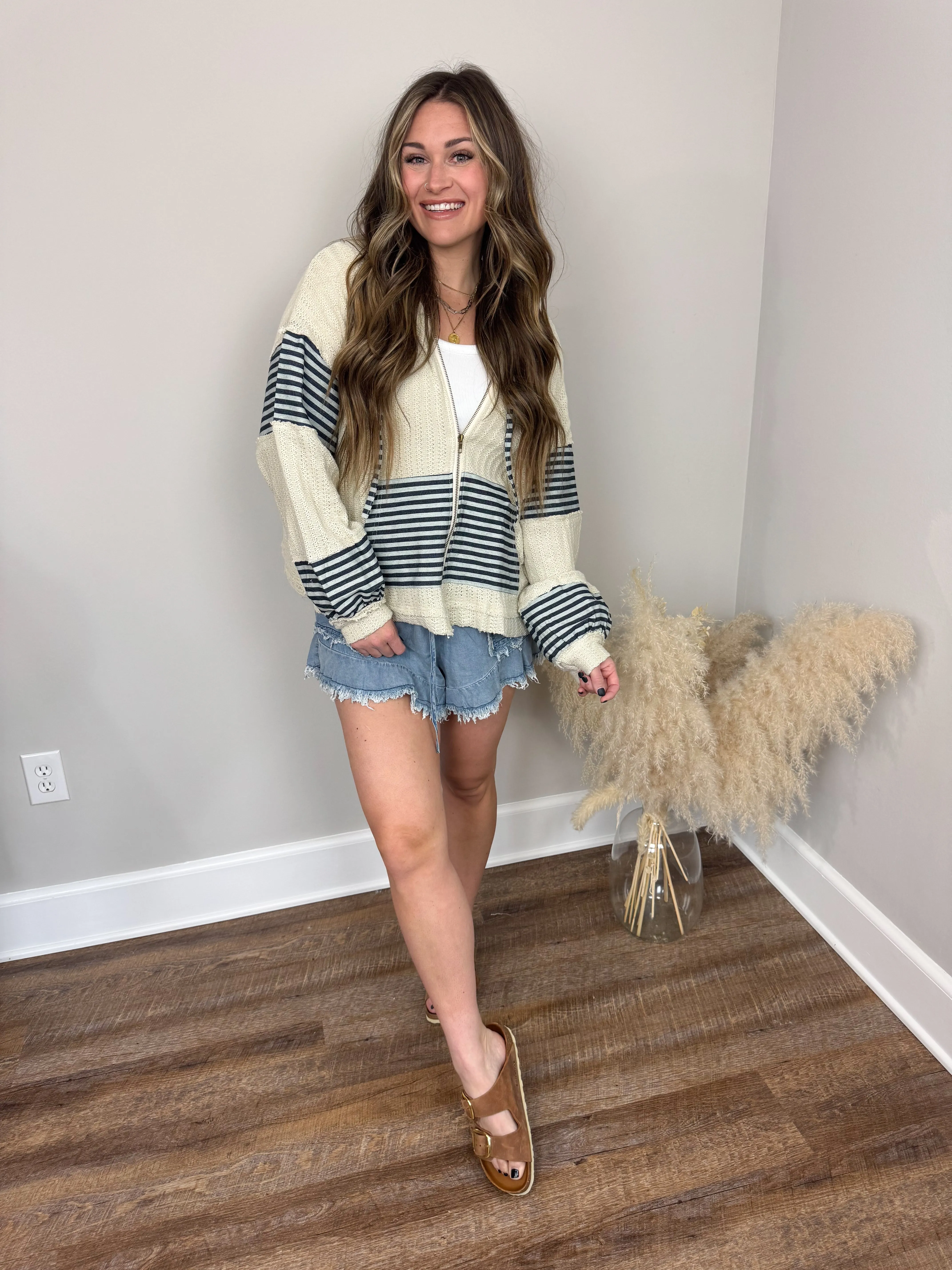 Sandalwood Knit Hoodie