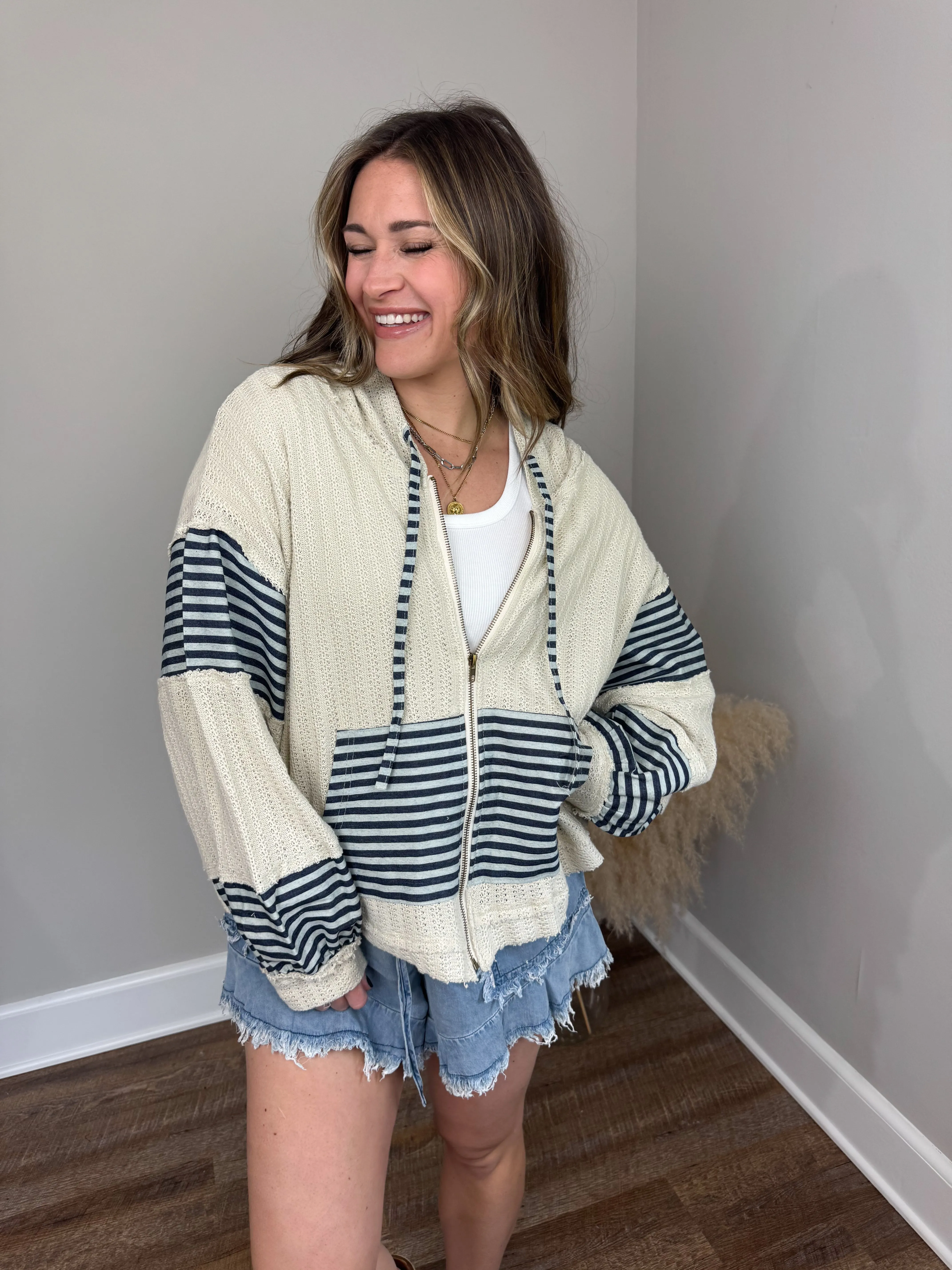 Sandalwood Knit Hoodie