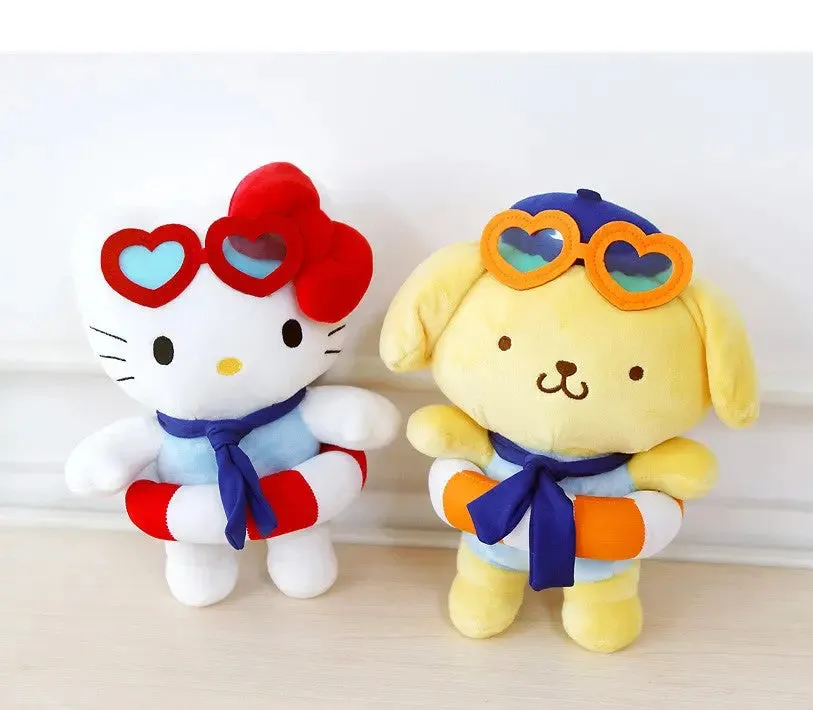 Sanrio Limited Edition Summer Beach Pool Theme Plush