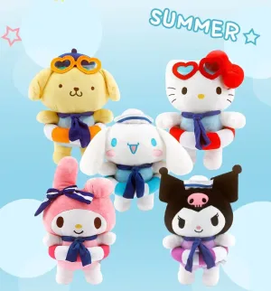 Sanrio Limited Edition Summer Beach Pool Theme Plush
