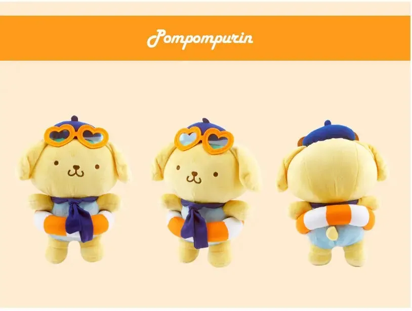 Sanrio Limited Edition Summer Beach Pool Theme Plush