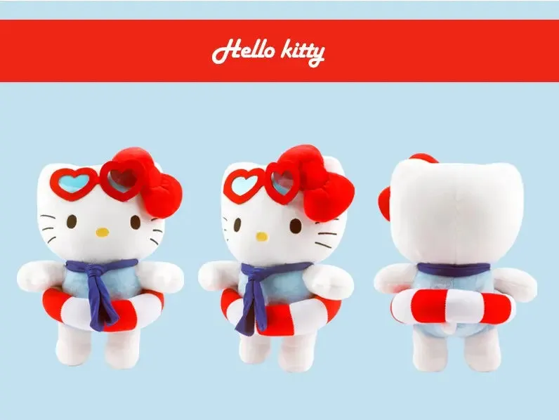 Sanrio Limited Edition Summer Beach Pool Theme Plush