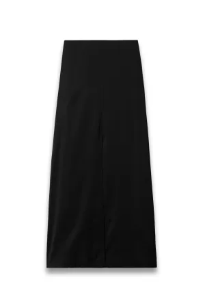 Satin-crepe Maxi Skirt