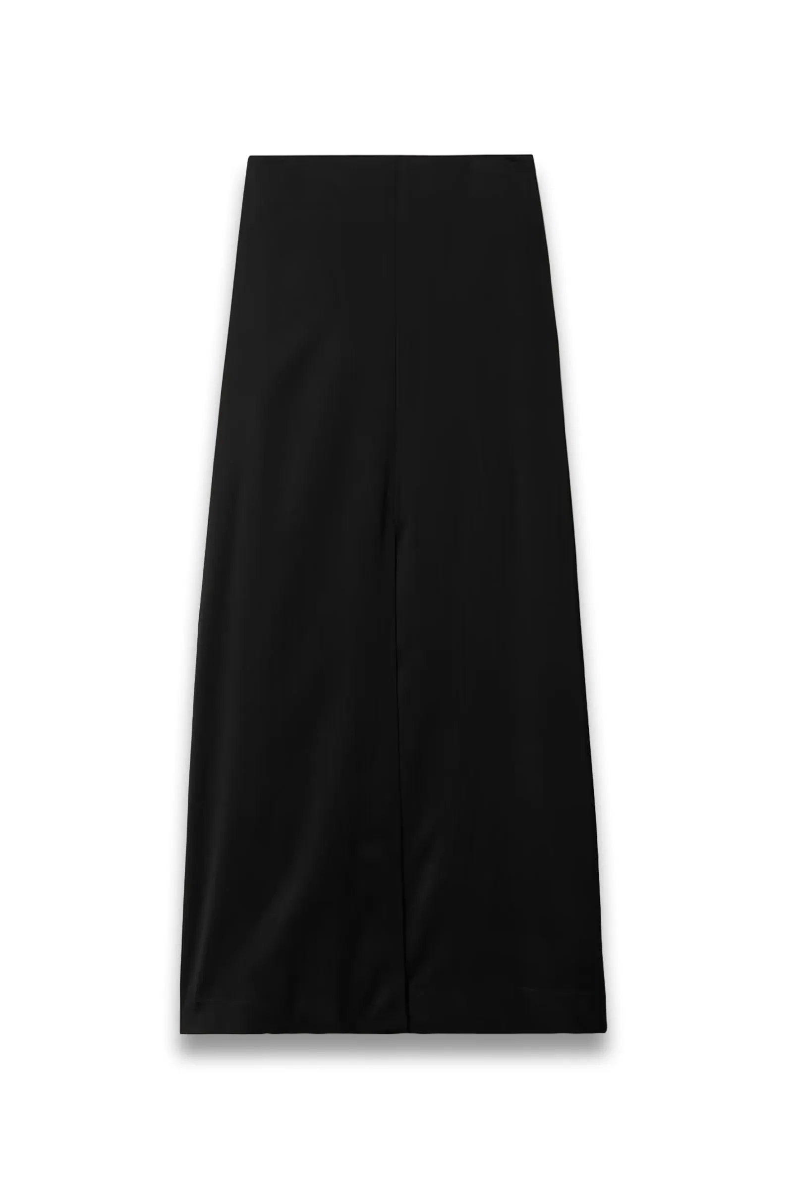 Satin-crepe Maxi Skirt