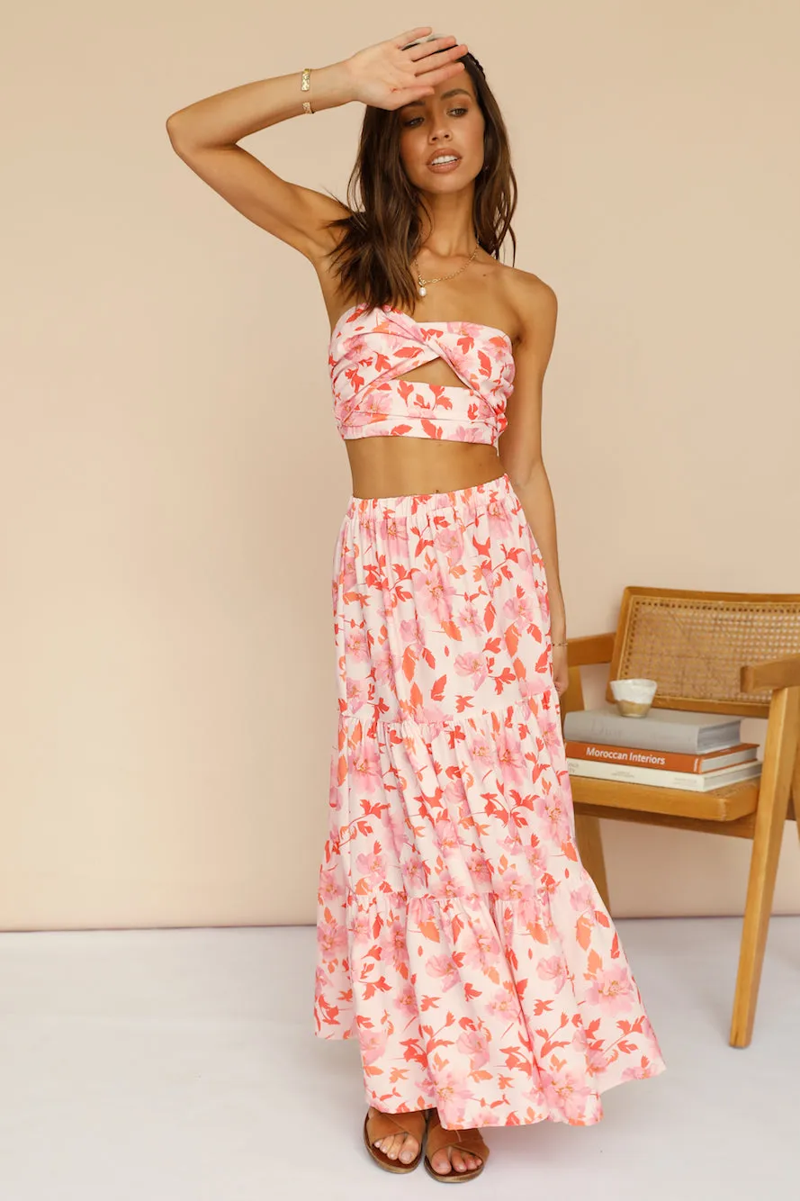 Secret Message Maxi Skirt