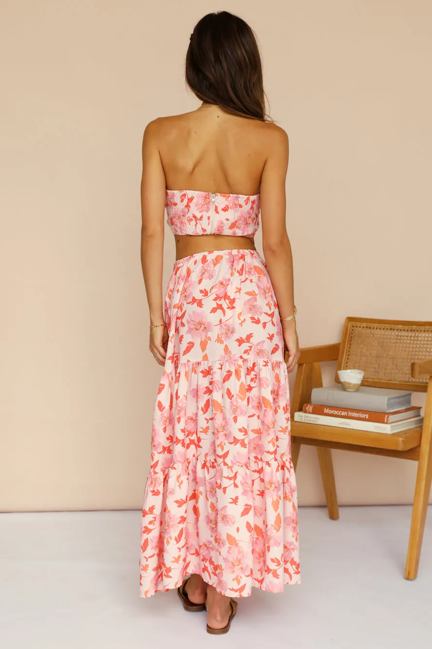 Secret Message Maxi Skirt