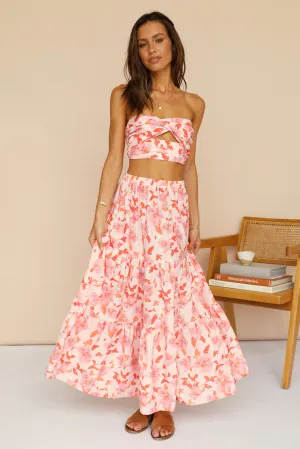 Secret Message Maxi Skirt