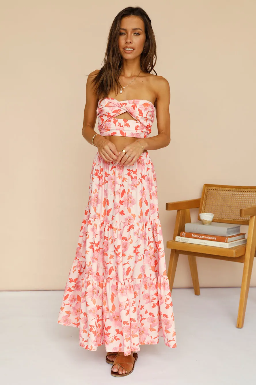 Secret Message Maxi Skirt