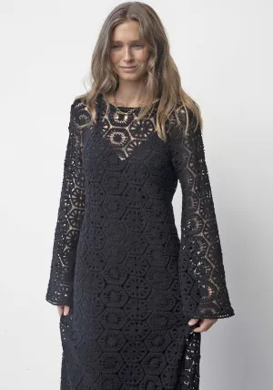 Sedona Crochet Lace Maxi Dress