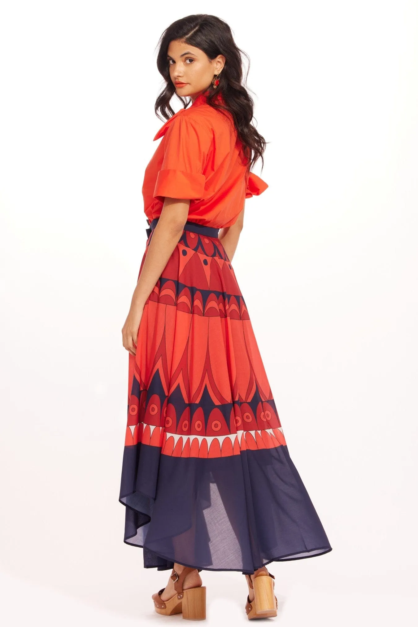 Sinead Maxi skirt - Neptune