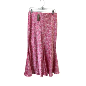 Skirt Maxi By J. Crew In Pink, Size:M
