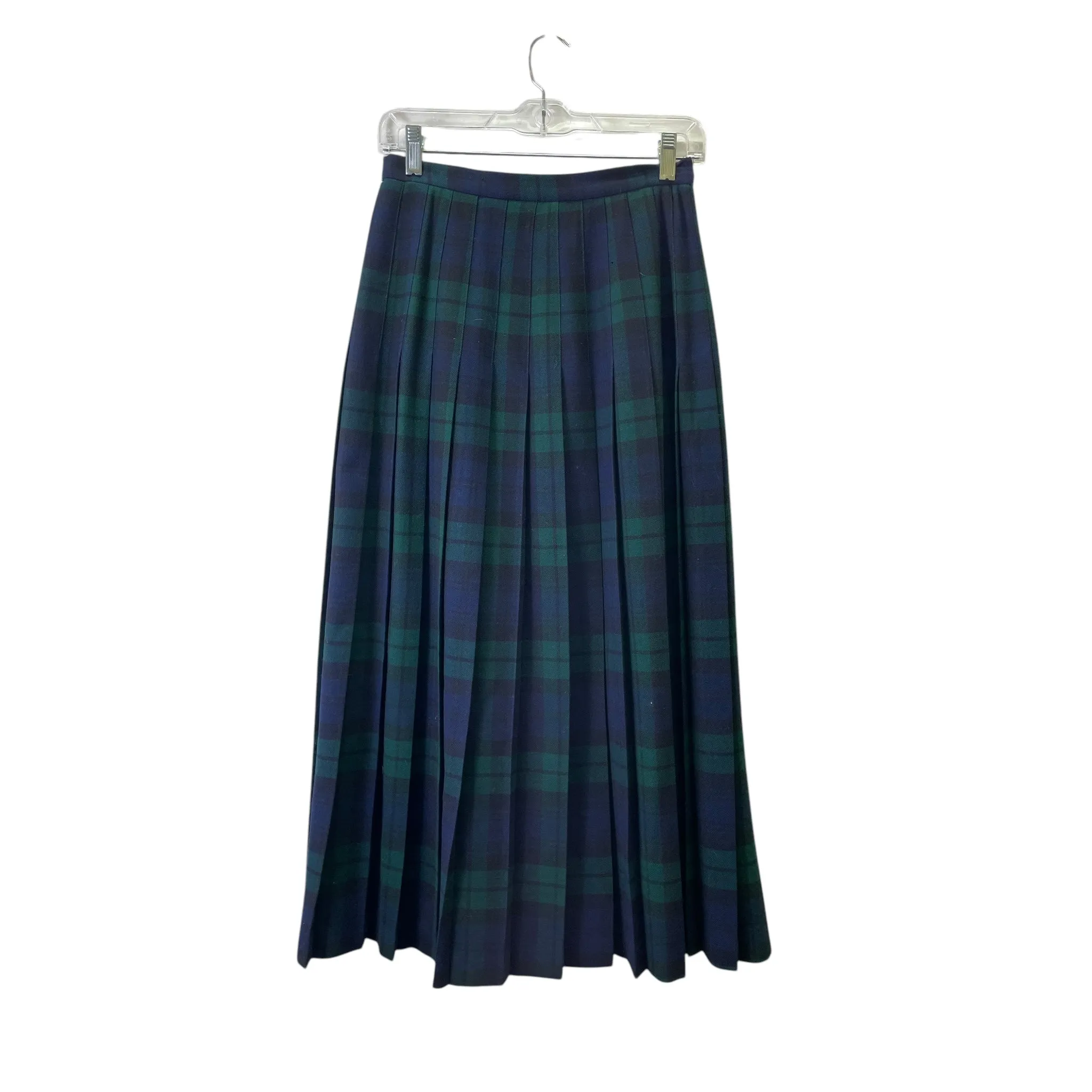 Skirt Maxi By Ralph Lauren In Blue & Green, Size:8