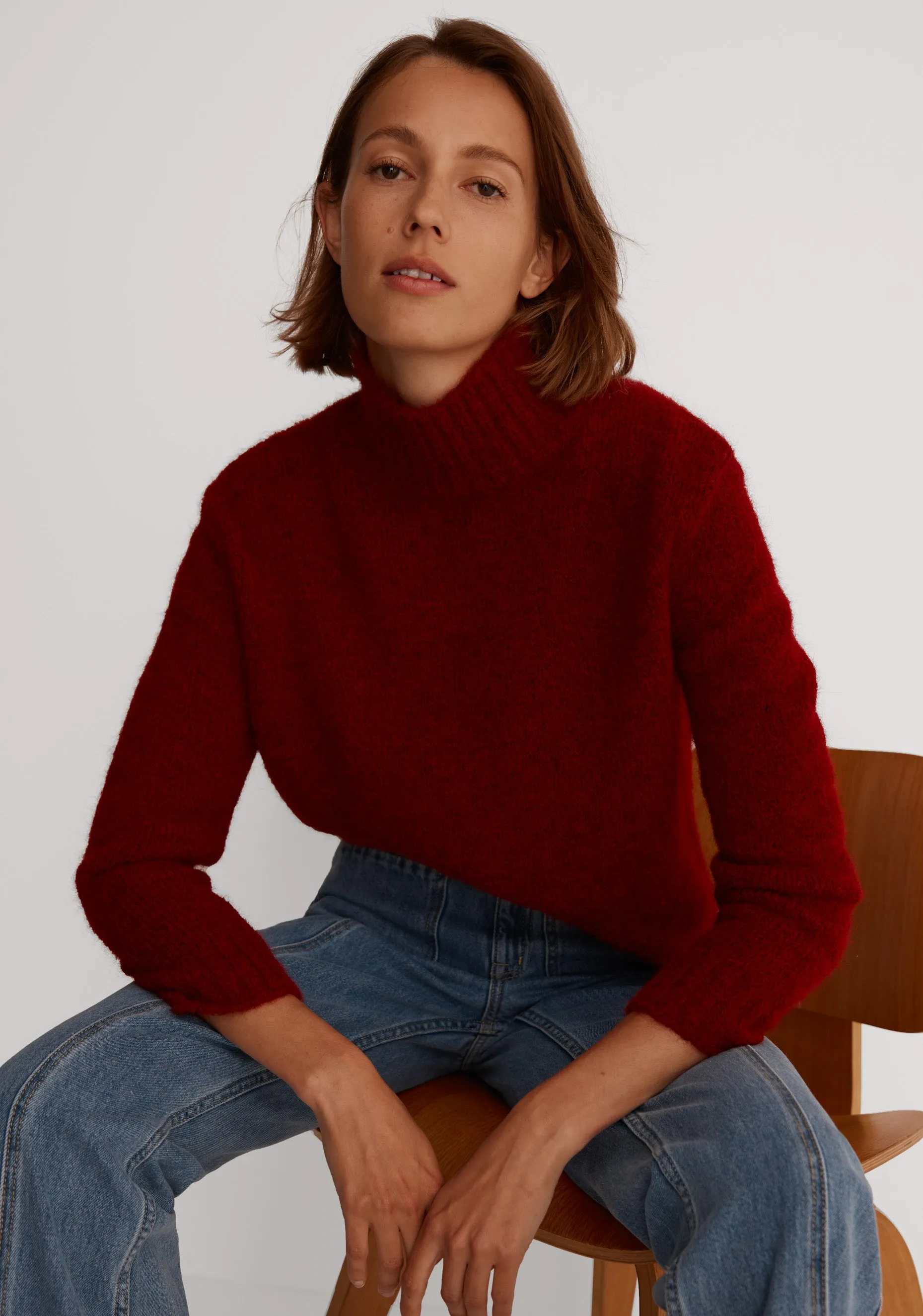 Stassie Pullover_Rouge