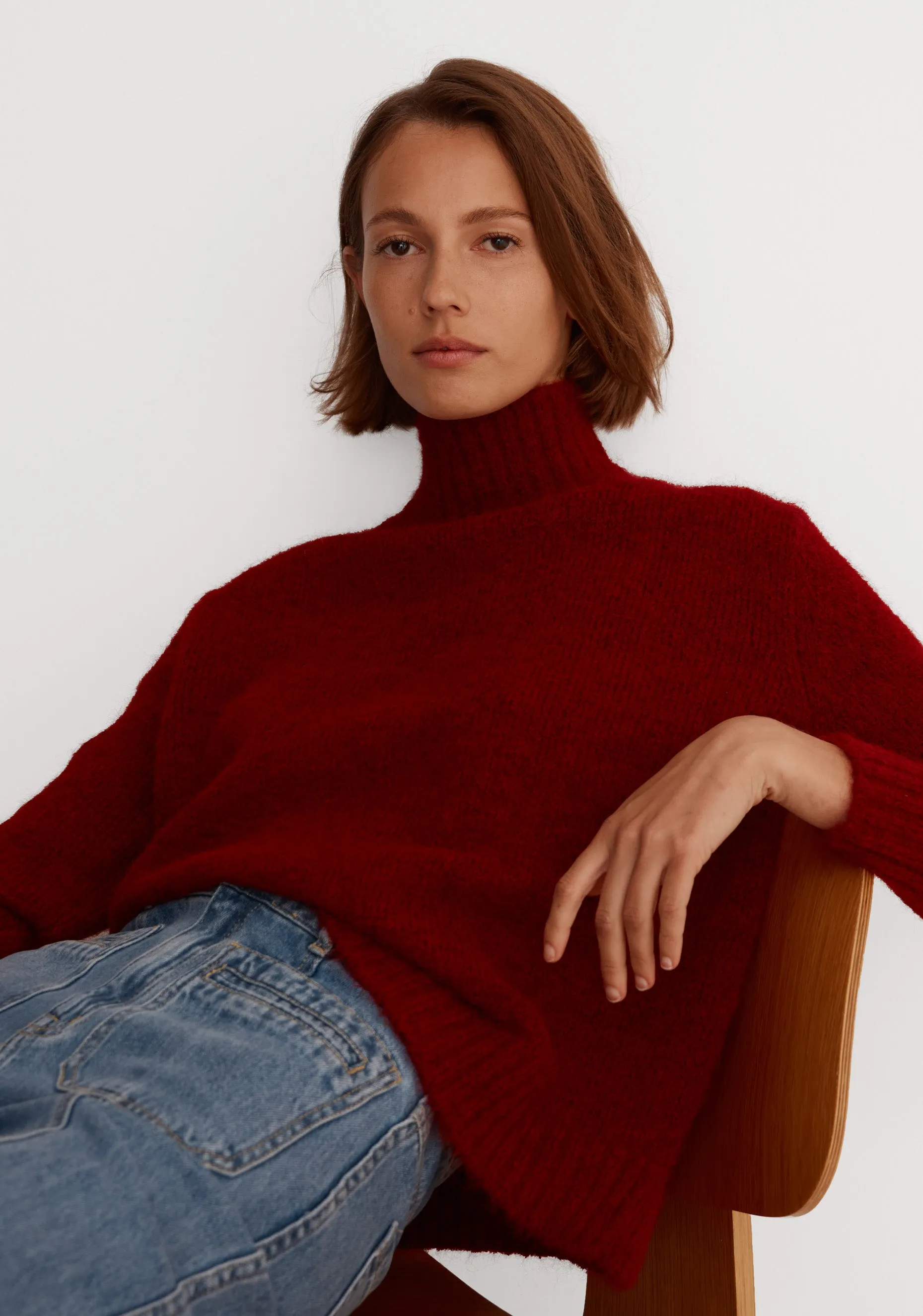 Stassie Pullover_Rouge