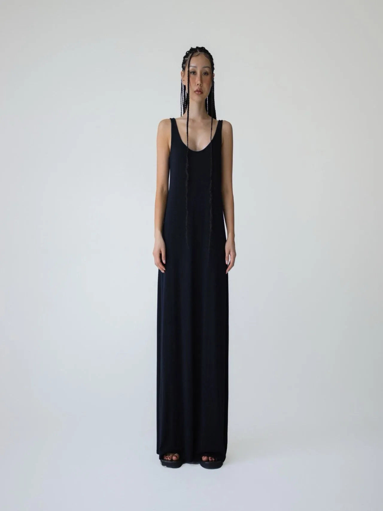 SUMMER BACKLESS MAXI SLEEVELESS DRESS