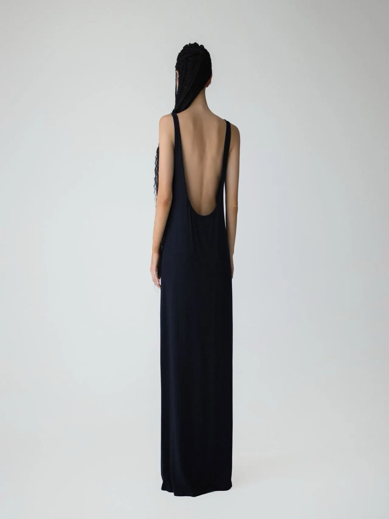 SUMMER BACKLESS MAXI SLEEVELESS DRESS