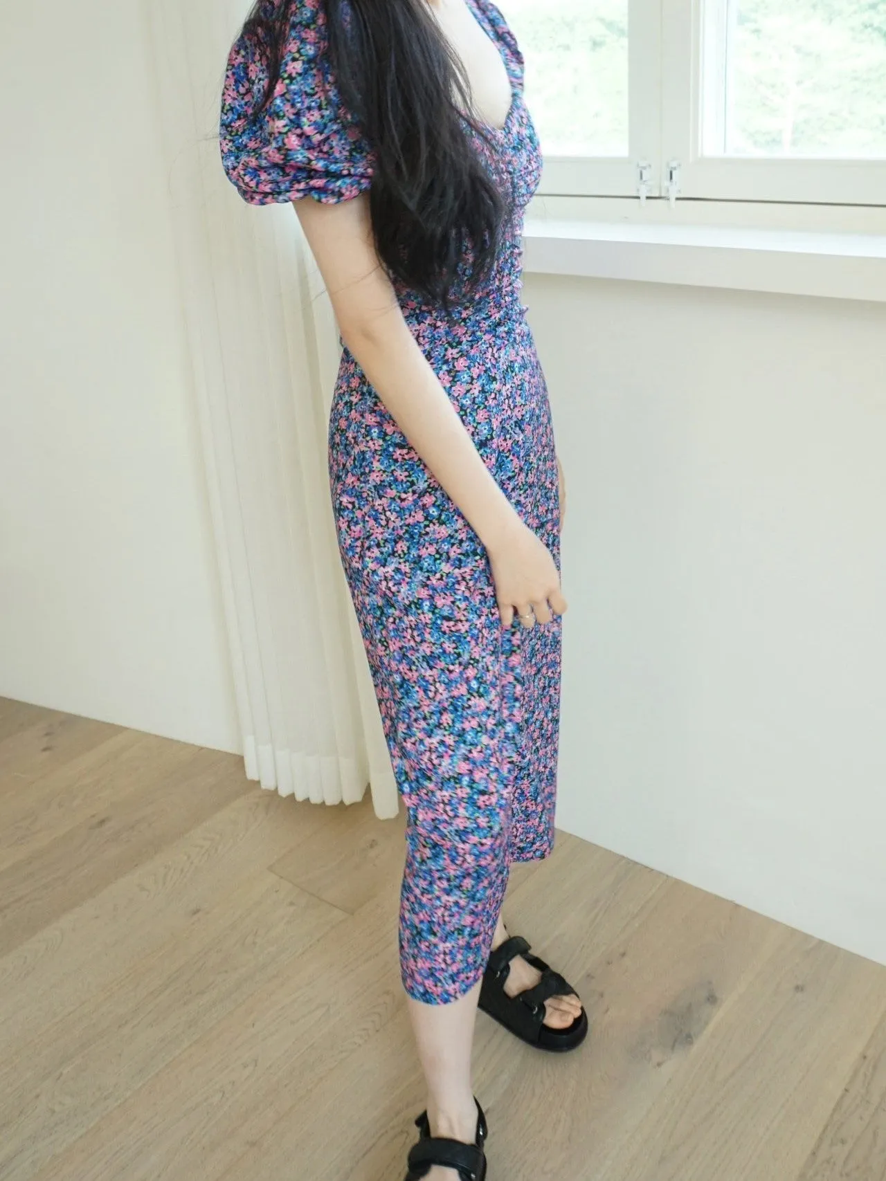 SUMMER FLORAL DRESS