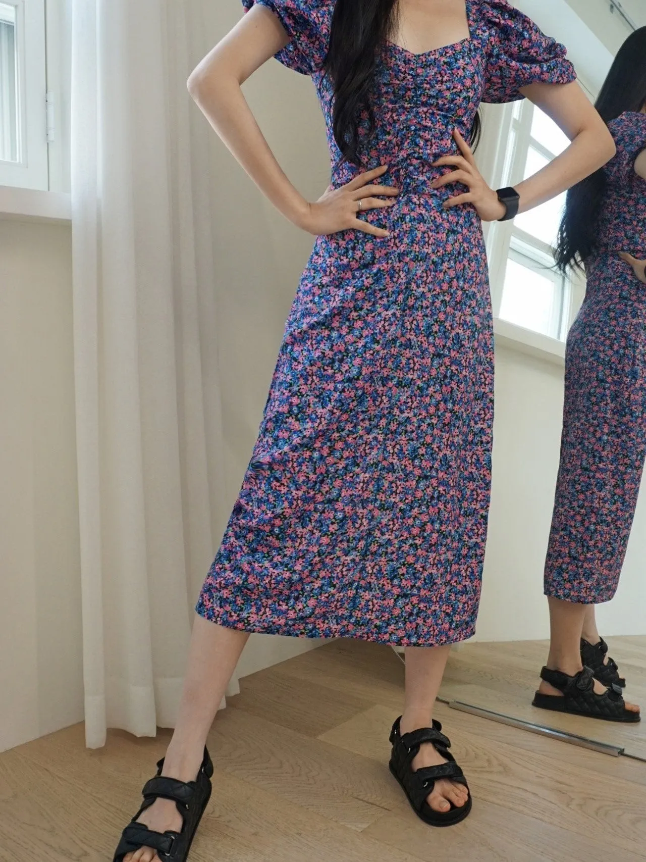 SUMMER FLORAL DRESS