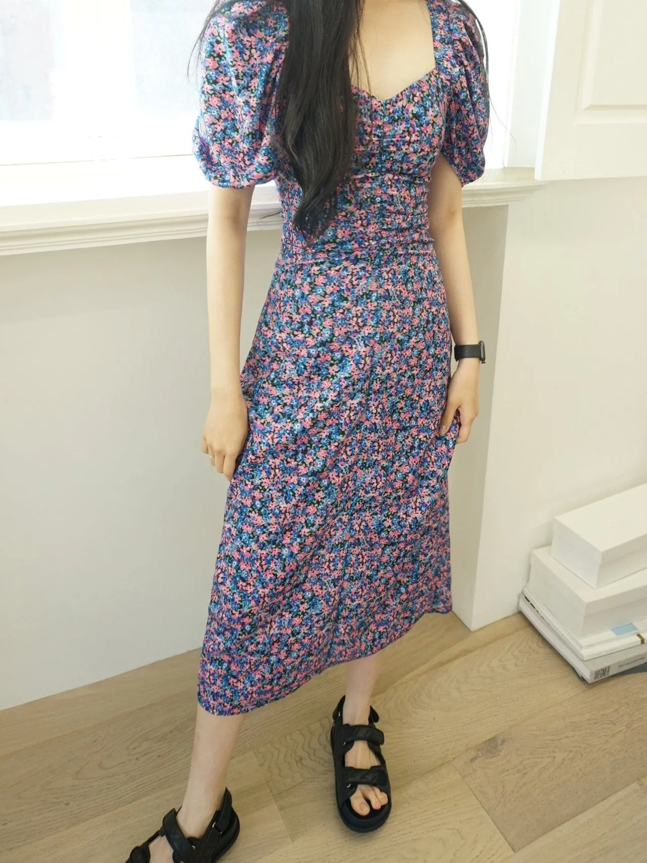 SUMMER FLORAL DRESS