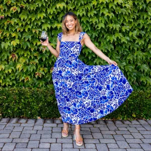 The Napa - Resort Dress with Ruffle Straps