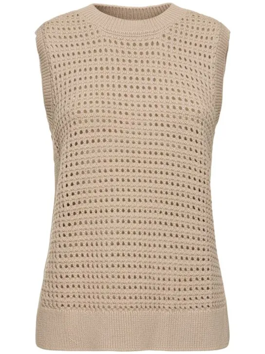 Varley   Darin cotton knit tank top 