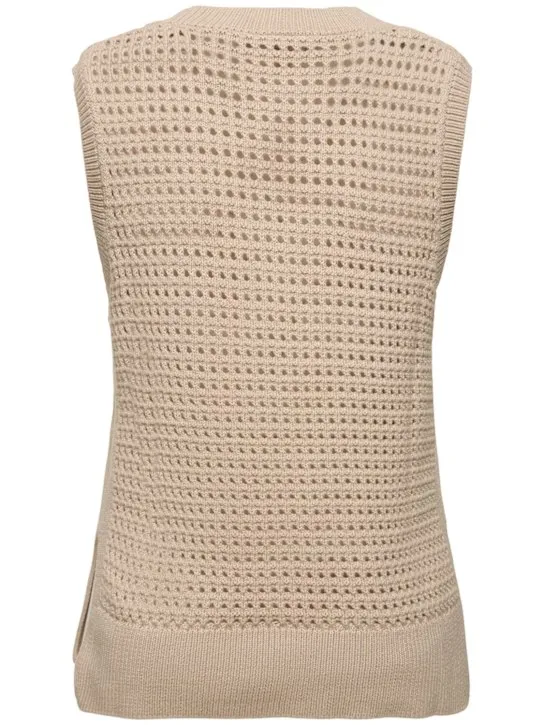 Varley   Darin cotton knit tank top 