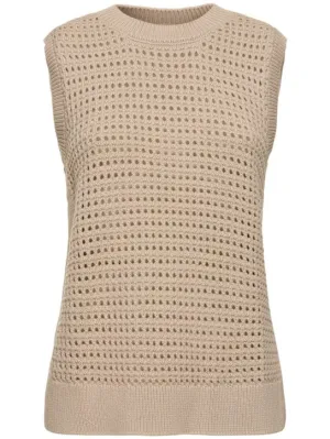 Varley   Darin cotton knit tank top 