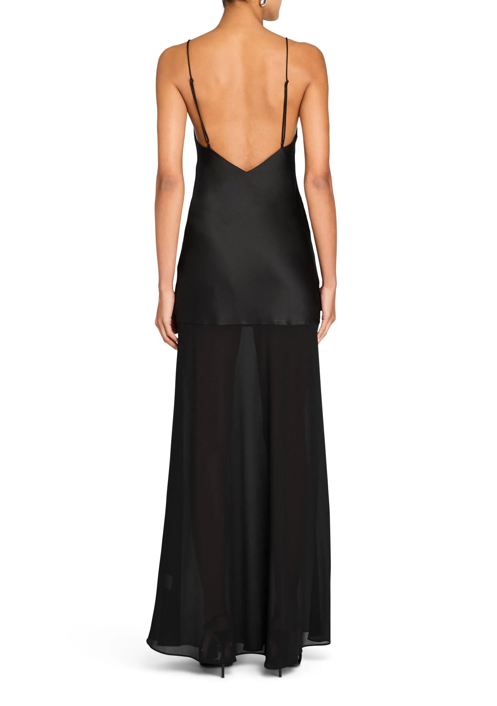 Vienna Satin Maxi Dress