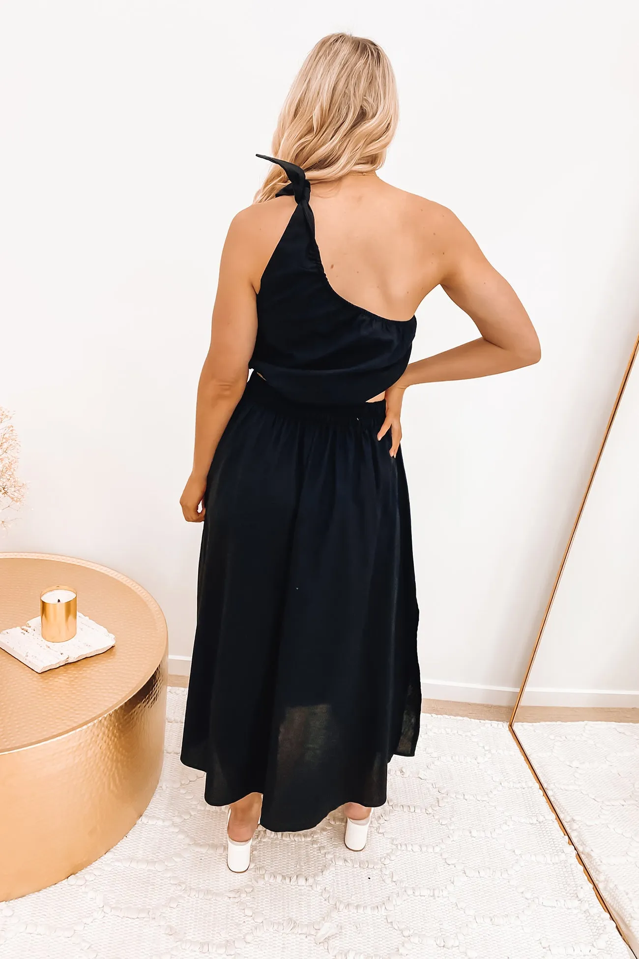 Winnie Crop Black