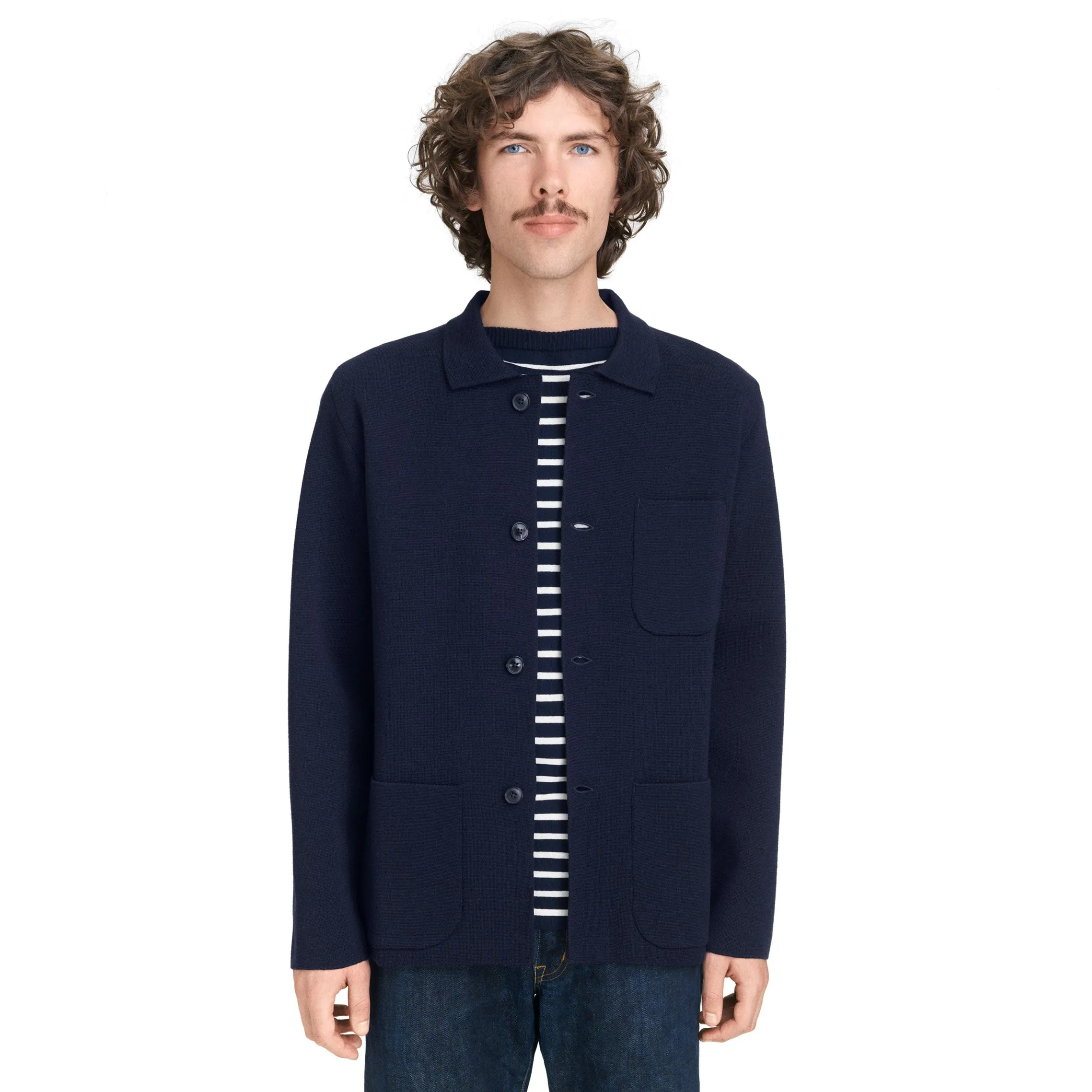 Work Jacket Royal Blue